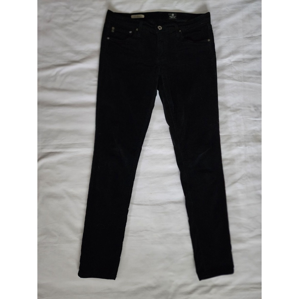 AG Adriano Goldschmied Women's Black The Legging Super Skinny Fit Jeans Size 30 - Picture 4 of 11